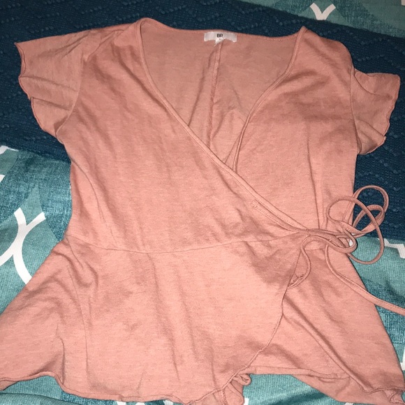bp Tops - Pink, wrap top bp Tops - Pink, wrap top